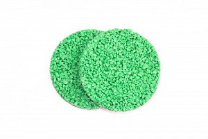 Резиновая крошка EPDM | ЭПДМ зеленая, фракция 1,5-3,5 мм
